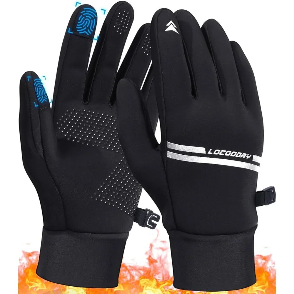Winter Gloves for Men Women - Windproof,Anti-Slip,Warm,Soft,Touch Screen,Splash